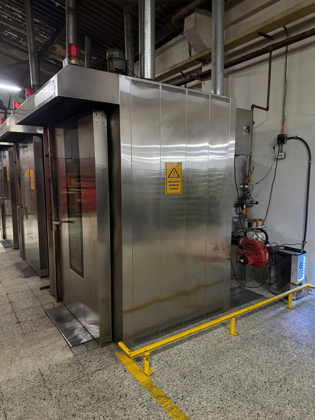 Mecanomega industrial oven tested at Panificadora Emanuel